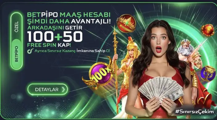 Betpipo Free Spin kampanyası
