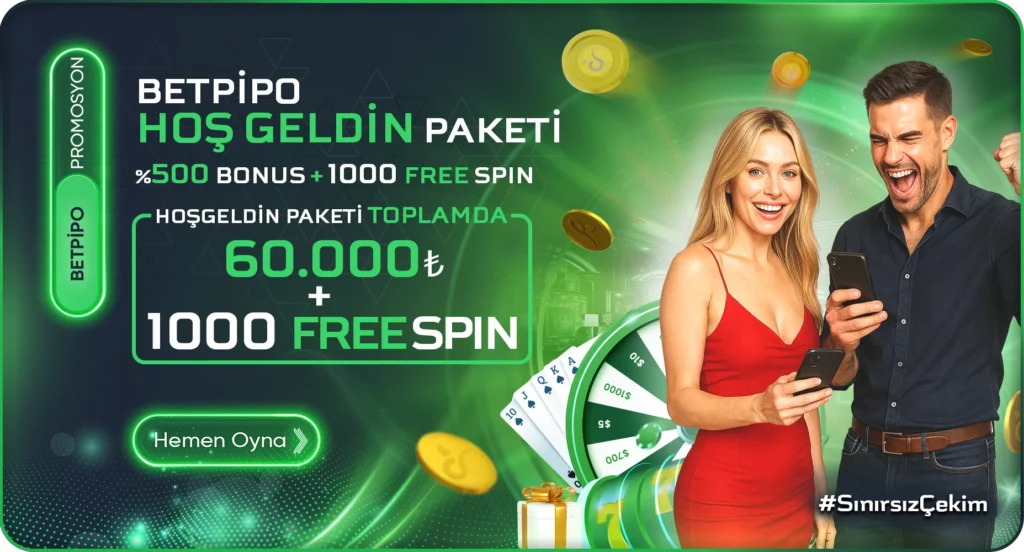 Betpipo Hoşgeldin Paketi